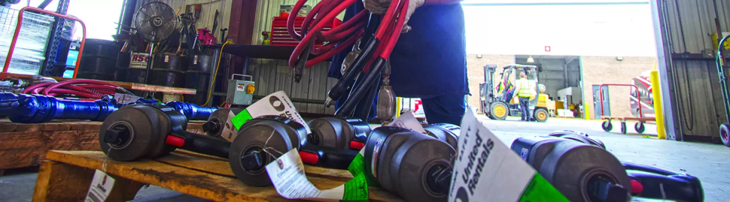 man with tools 