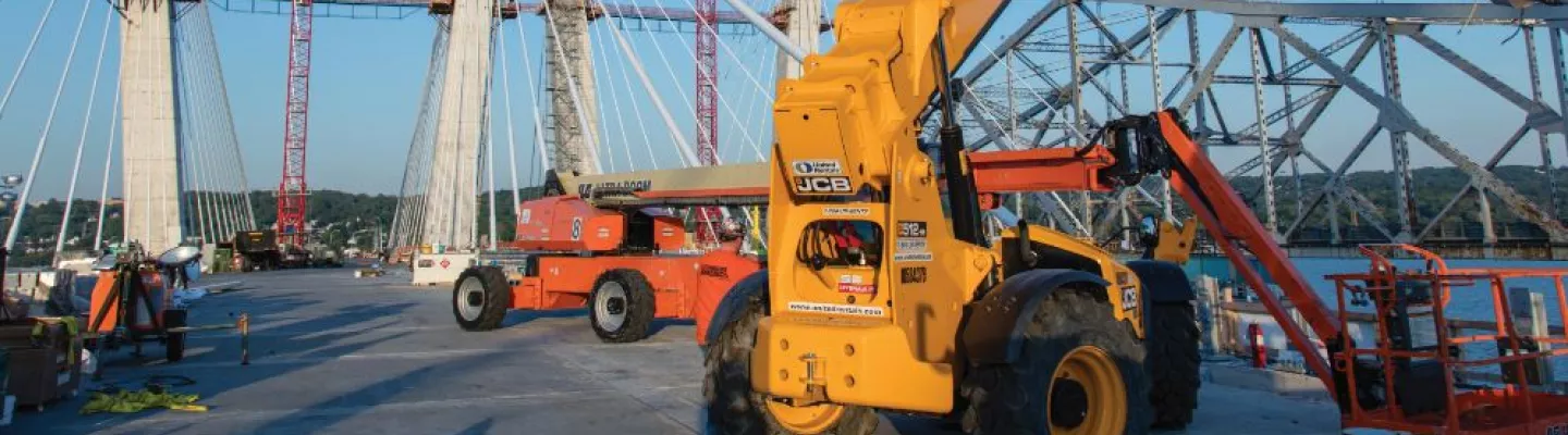 equipment on tappan zee bridge