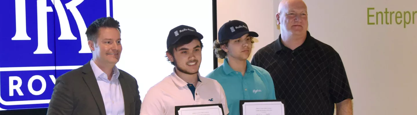 CTE bound students on signing day