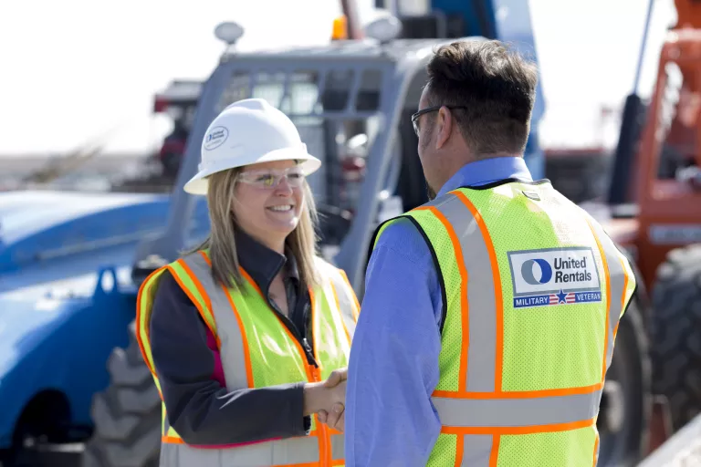 United Rentals Employees Talking