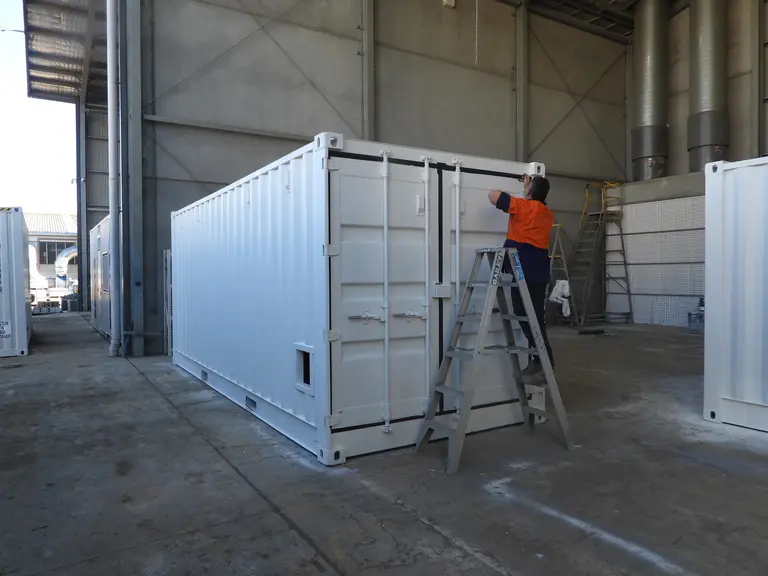 Shipping Container Accessories Painting