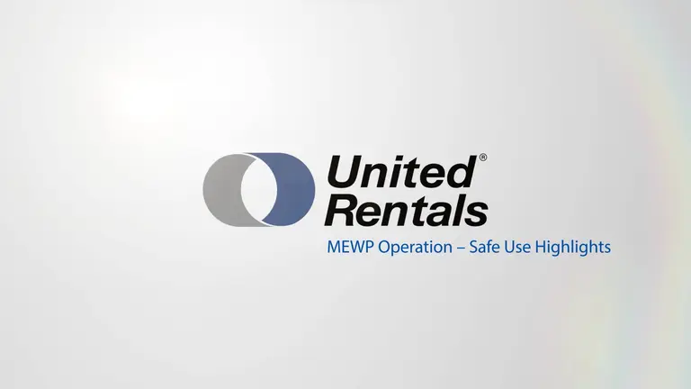 Aerial Safety - MEWP Safety Highlights