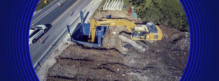 Kissick Construction trench project