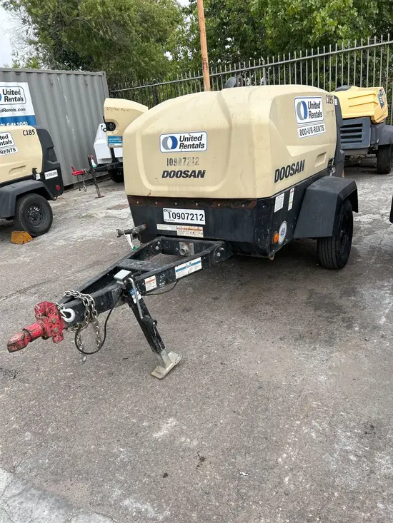2019 Doosan C185WDO-T4F Air Compressor