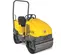 Yellow Wacker Neuson Ride-on Double Smooth-drum Vibratory Roller