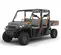 Brown Polaris Pro 4-seater UTV