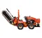 Orange Ditch Witch Ride-On Trencher