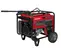 Red and black HONDA 5,000-5,400 W Portable Generator, Gas