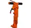 Orange Apt Air Paving Breaker