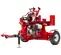 Red Barretto vertical log splitter