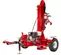 Red Barretto vertical log splitter