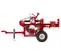 Red Barretto vertical log splitter