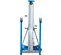 Blue and Silver Genie 700-1,000 lbs. 13-15 ft. manual material lift