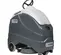 Gray Nilfisk walk-behind scrubber