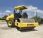 Yellow Bomag Ride-on Single Smooth-drum Vibratory Roller