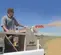 Beige FINNCORP Straw Blower, Gas Powered, 7 Tons