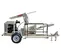 Beige FINNCORP Straw Blower, Gas Powered, 7 Tons