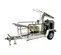 Beige FINNCORP Straw Blower, Gas Powered, 7 Tons