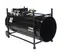 Black FLAGRO Direct Heater, 1,000,000 BTU/h, Propane/Natural Gas Dual Fuel