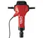 Red and black HILTI Demolition Breaker Hammer, Electric-powered, 60 lbs.