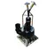 Black and silver HYDRATECH Pump Head, 4 in., Cast Iron