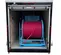 White and blue and red THOR Hydronic Surface Ground Heater, 6,000 sq. ft., Winter-blend Diesel