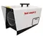 White and black HEATWAGON Heater, 65K BTU, 240v/3ph, Electric Powered