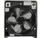 White and black HEATWAGON Heater, 65K BTU, 240v/3ph, Electric Powered