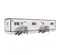 48 ft. by 12 ft. Office Trailer, 2 Offices, 1 Restroom