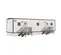 40 ft. by 10 ft. Office Trailer, 2 Offices