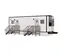 30 ft. by 8 ft. Office Trailer, 2 Offices, 1 Restroom
