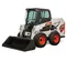 White, black and orange BOBCAT 1,700-1,900 lb. Skid Steer