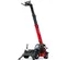 Red and black Magni variable reach forklift