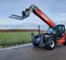 Red and black Magni variable reach forklift