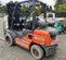 2018 Toyota 8FGU30 Warehouse Forklift
