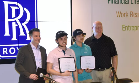 CTE bound students on signing day