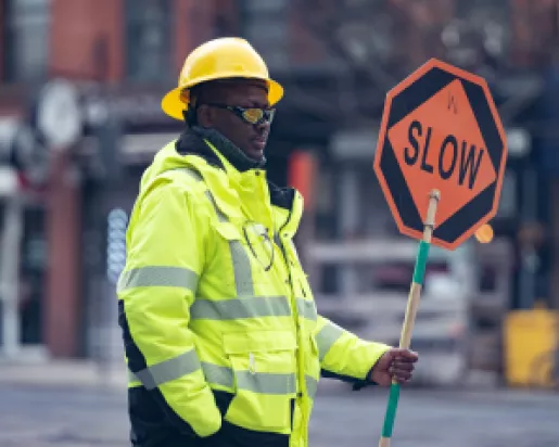 Work Zone Flagger Safety