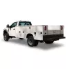 White Ford service body truck