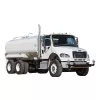 White Freightliner Water Truck