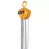 Yellow Kito manual chain hoist