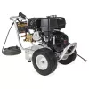 silver and Black Mi-T-M 3,500 psi pressure washer