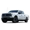 White Ford 1/2-Ton Pickup Truck, Crew Cab, 4WD, Electric