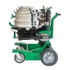 Green and silver and black GREENLEE Conduit Bender, 1/2 in. to 2 in., Powered