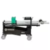 Green and black and silver GREENLEE Pipe Conduit Bender Table, 4 in., Greenlee 881