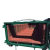 Green and brown Pinnacle dewatering rolloff box