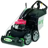 Green and black Billy Goat Lawn Vacuum