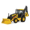 Yellow and black JOHN DEERE 108-116 HP Backhoe Loader, 15-16 ft. Dig Depth, Extendahoe