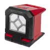 Red and black Milwaukee portable LED light