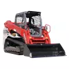 Red, white and black Takeuchi 2,900 lb. high flow Compact Track Loader