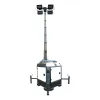 White Generac portable light tower